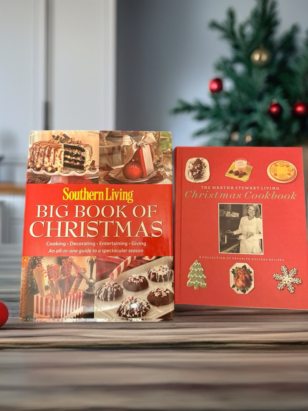 Southern Living and Martha Stewart Living Cookbooks